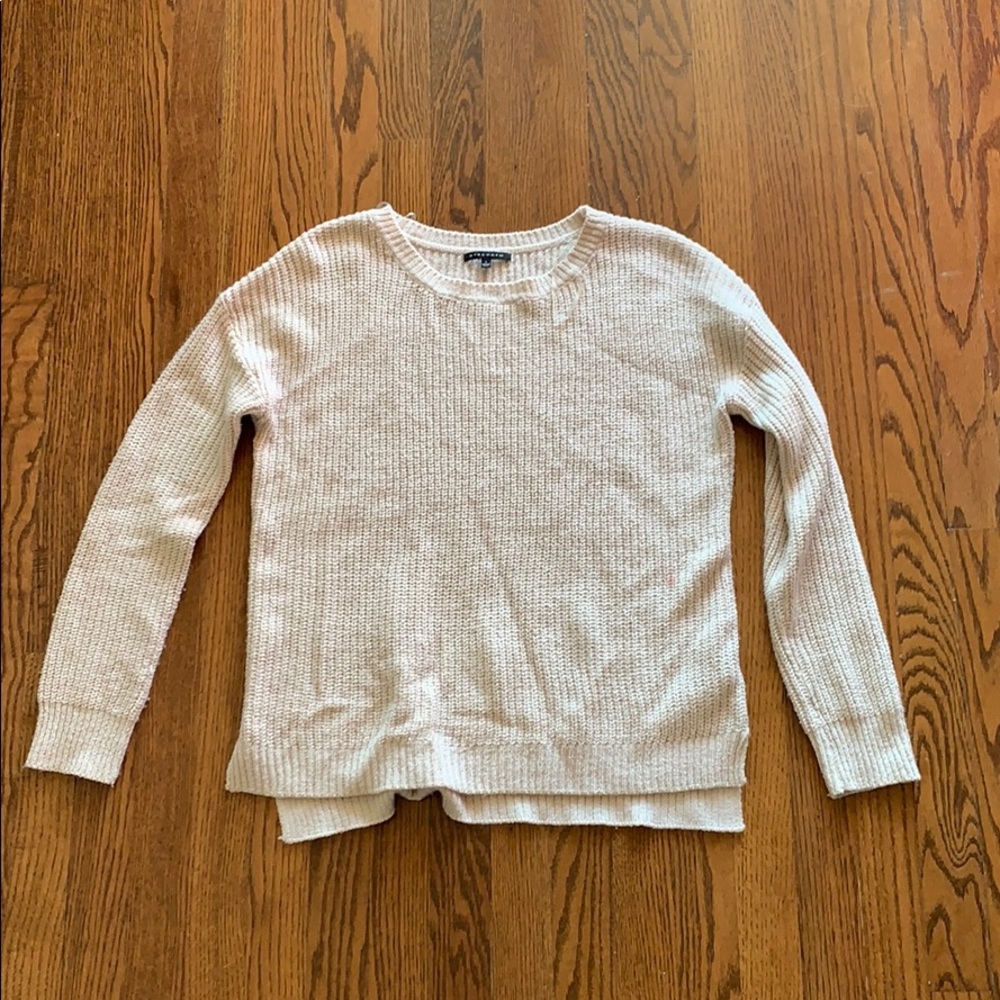 Tan basic sweater